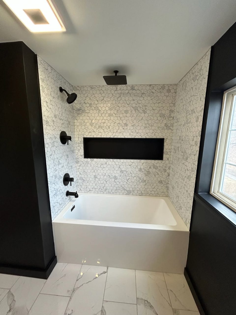 Picture of finished bathroom
