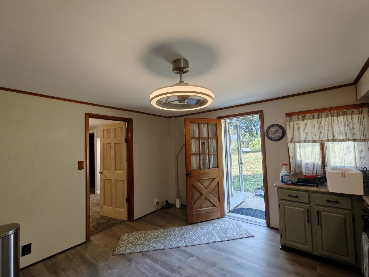 Picture of finished kitchen